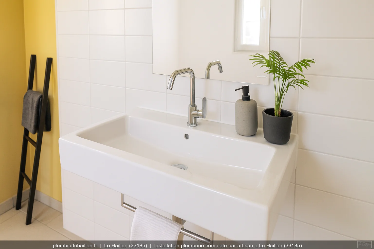 Installation plomberie complete par artisan a Le Haillan (33185)