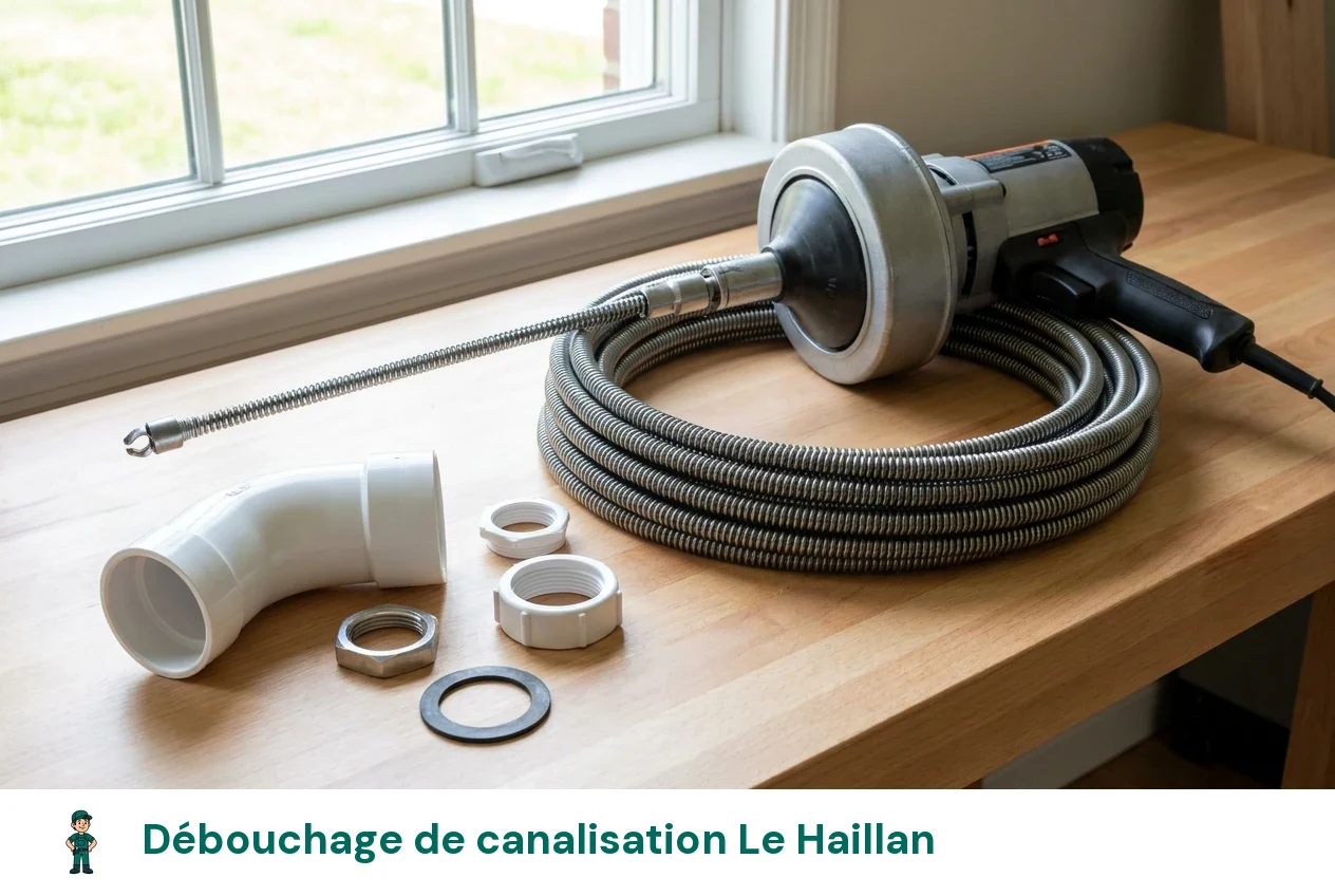 Débouchage de canalisation à Le Haillan