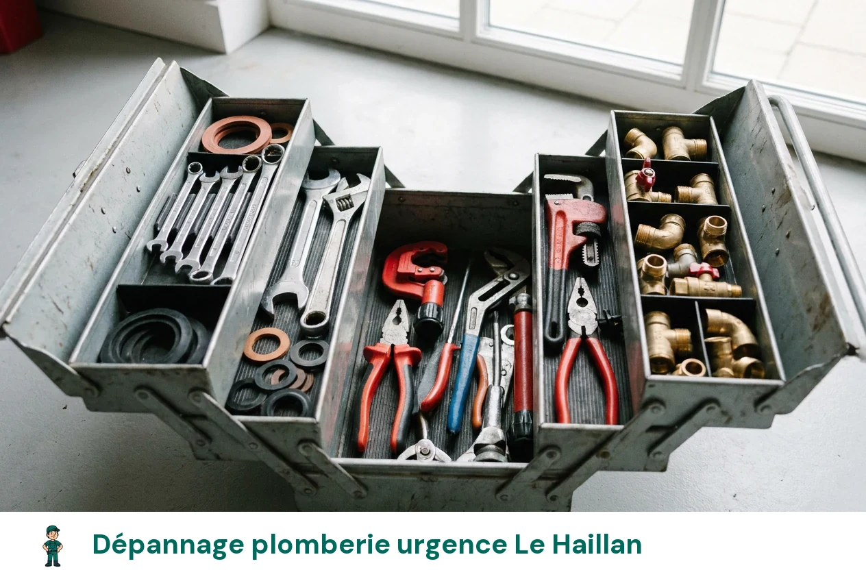 Dépannage plomberie urgence à Le Haillan