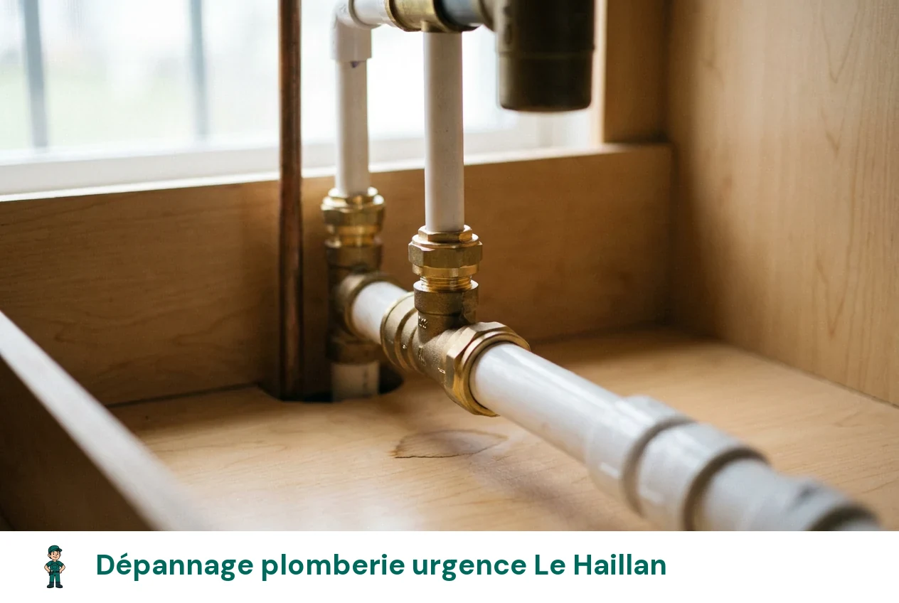 Dépannage plomberie urgence à Le Haillan