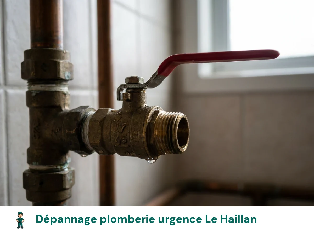 Dépannage plomberie urgence à Le Haillan