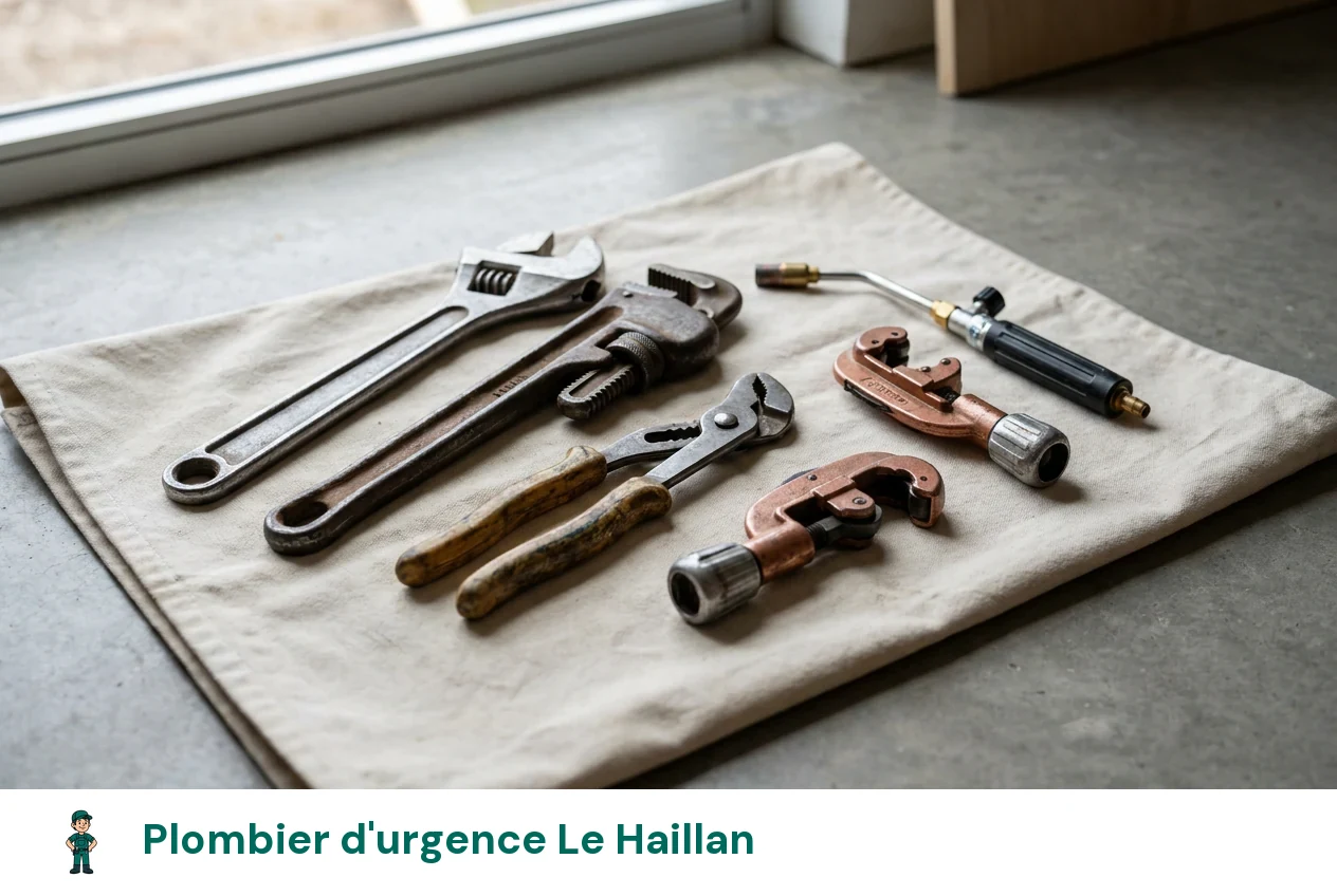 Plombier d'urgence à Le Haillan