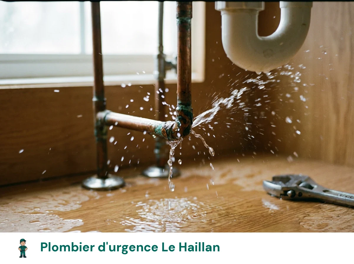 Plombier d'urgence à Le Haillan