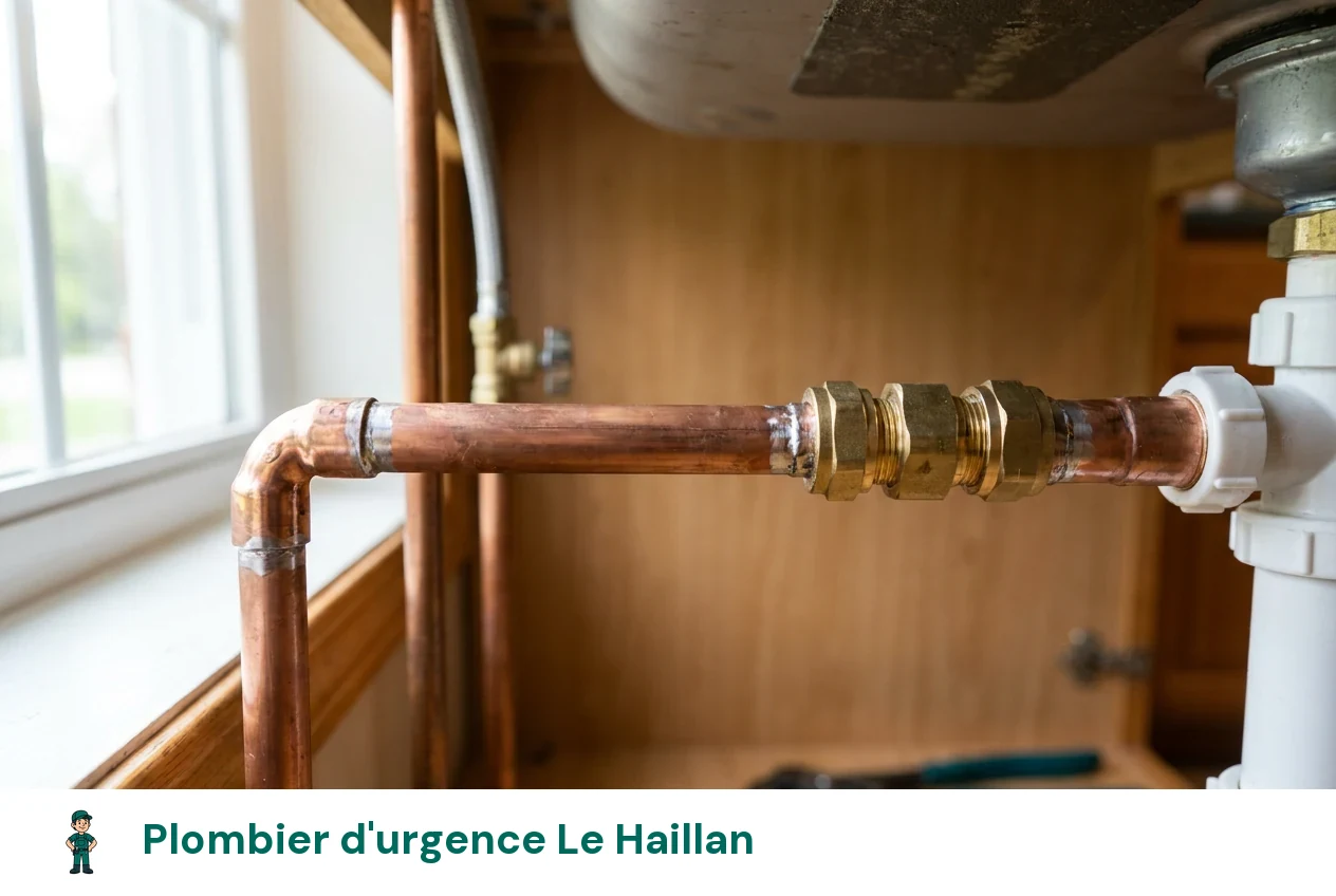 Plombier d'urgence à Le Haillan