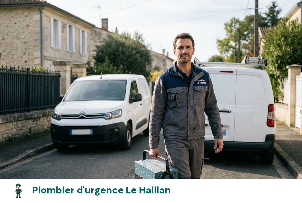 Plombier d'urgence à Le Haillan