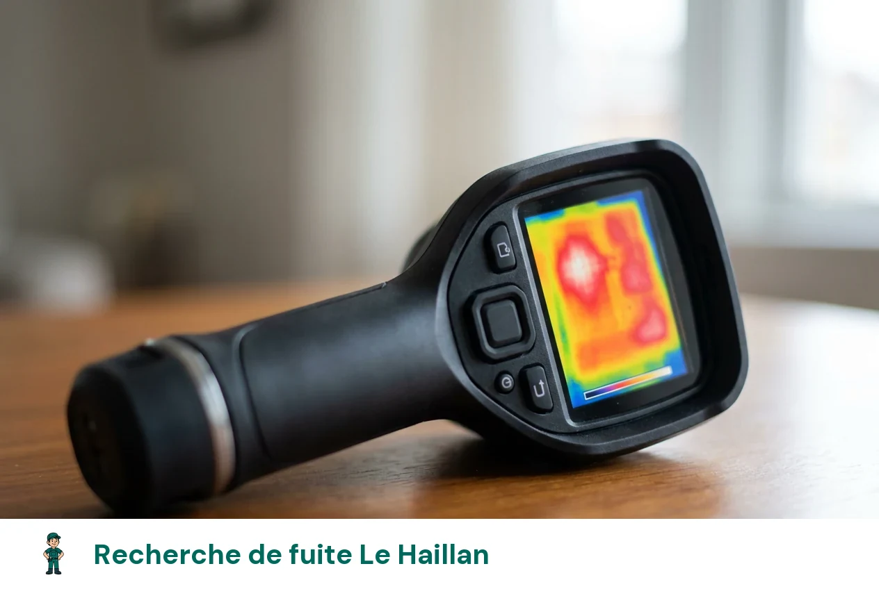 Recherche de fuite à Le Haillan