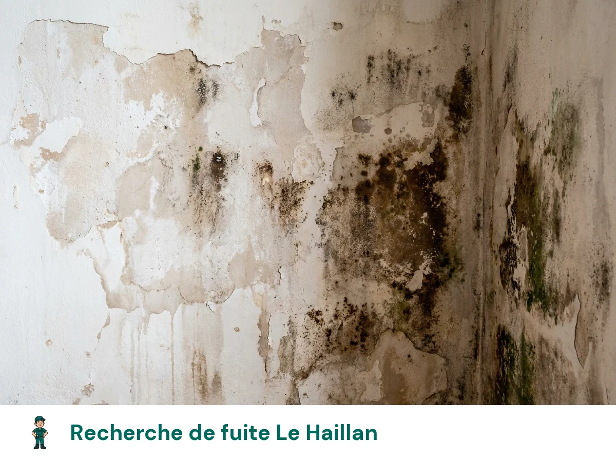 Recherche de fuite à Le Haillan