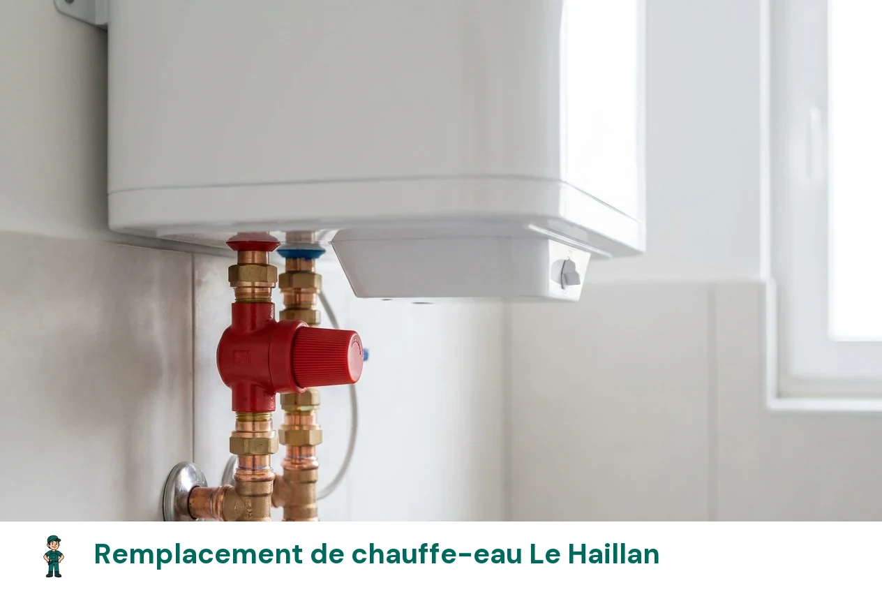 Remplacement de chauffe-eau à Le Haillan