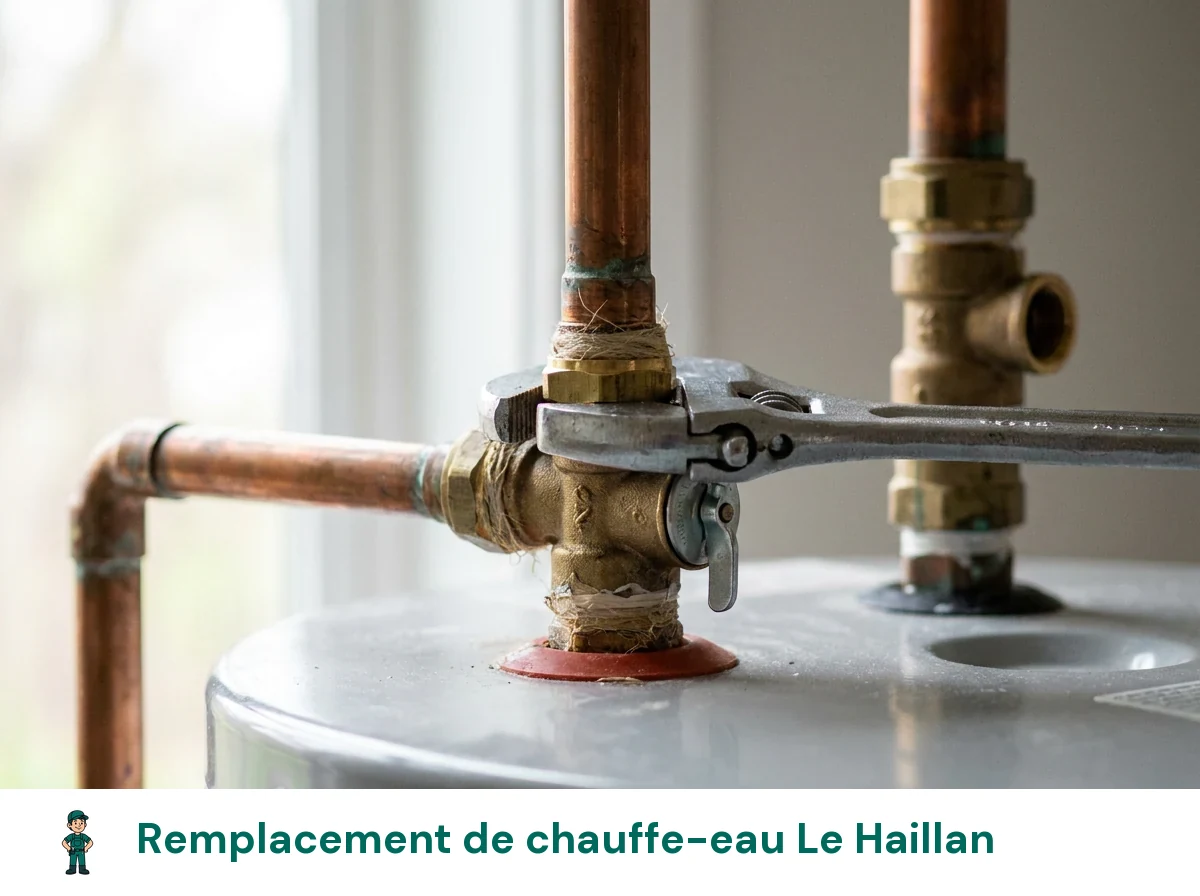 Remplacement de chauffe-eau à Le Haillan