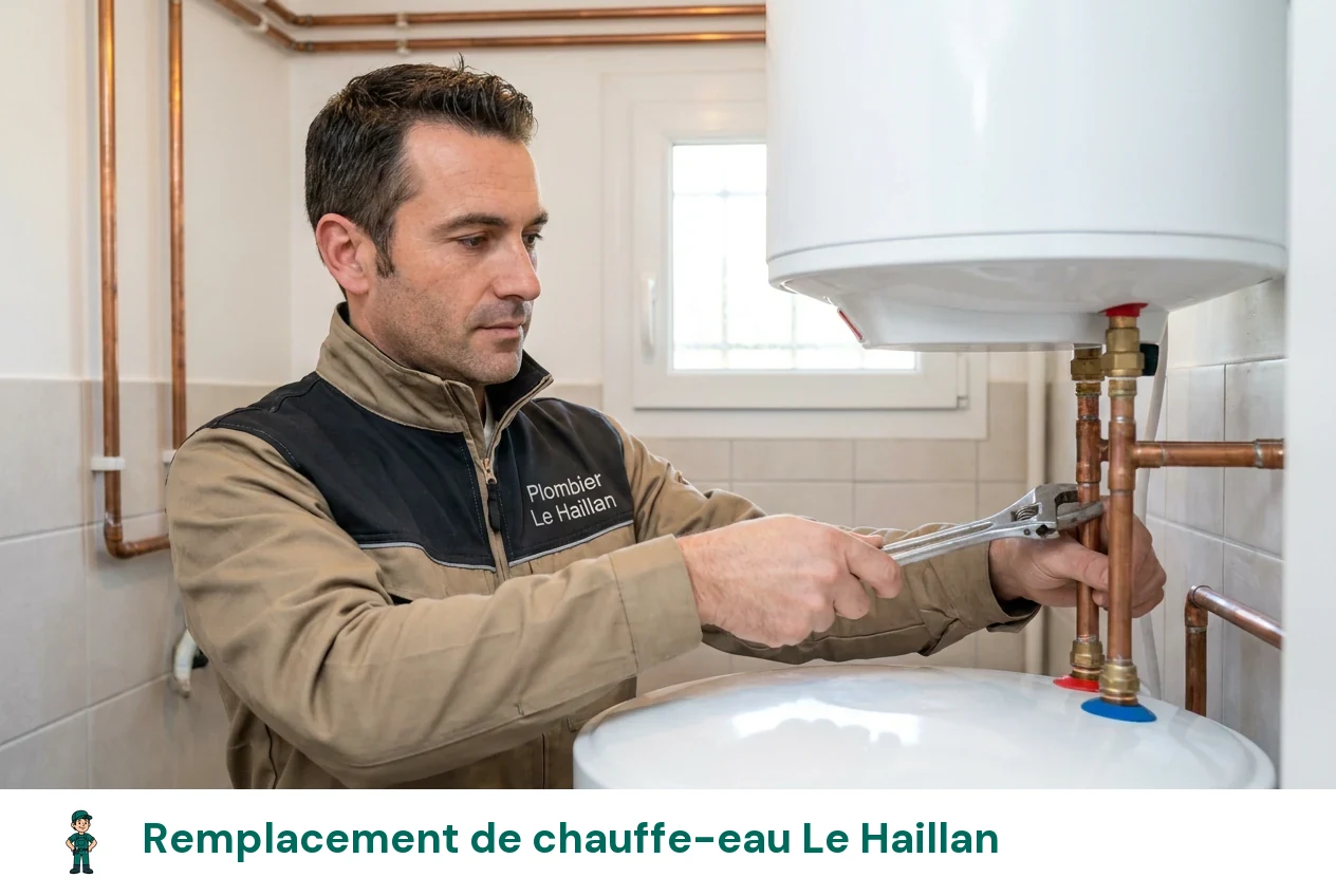 Remplacement de chauffe-eau à Le Haillan
