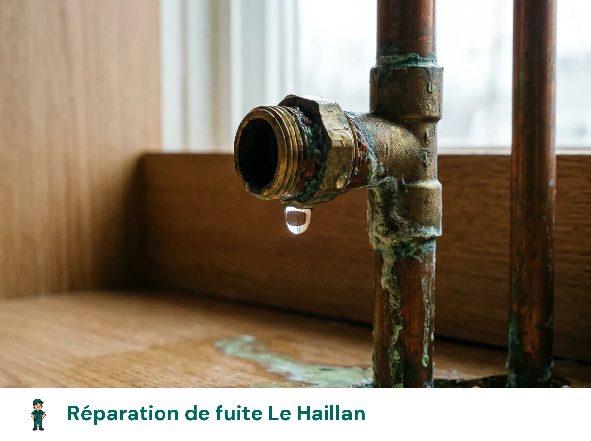 Réparation de fuite à Le Haillan