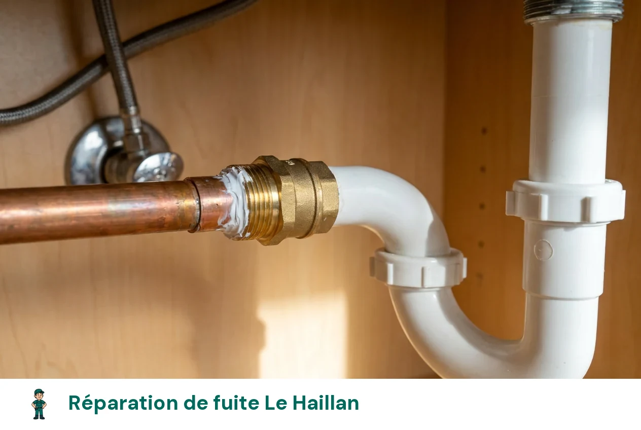 Réparation de fuite à Le Haillan