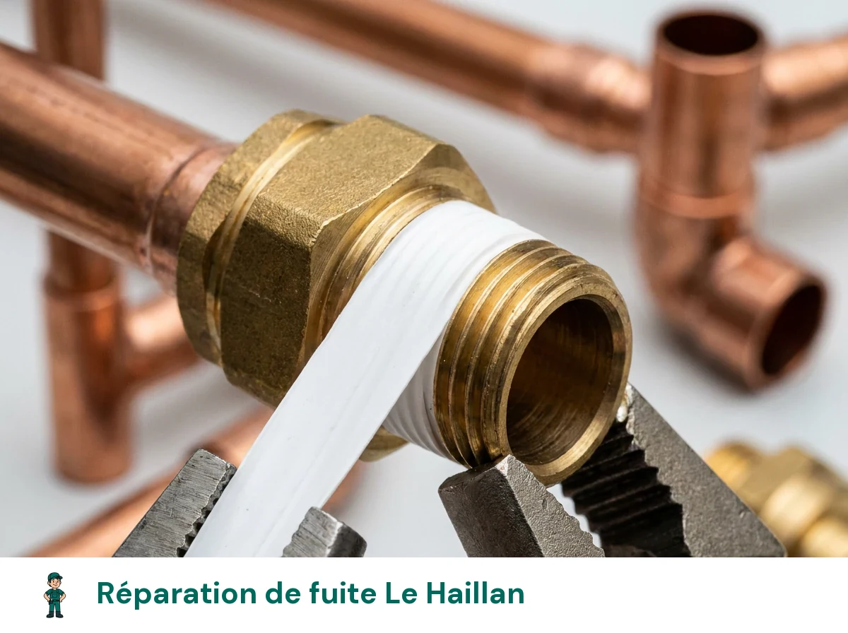 Réparation de fuite à Le Haillan