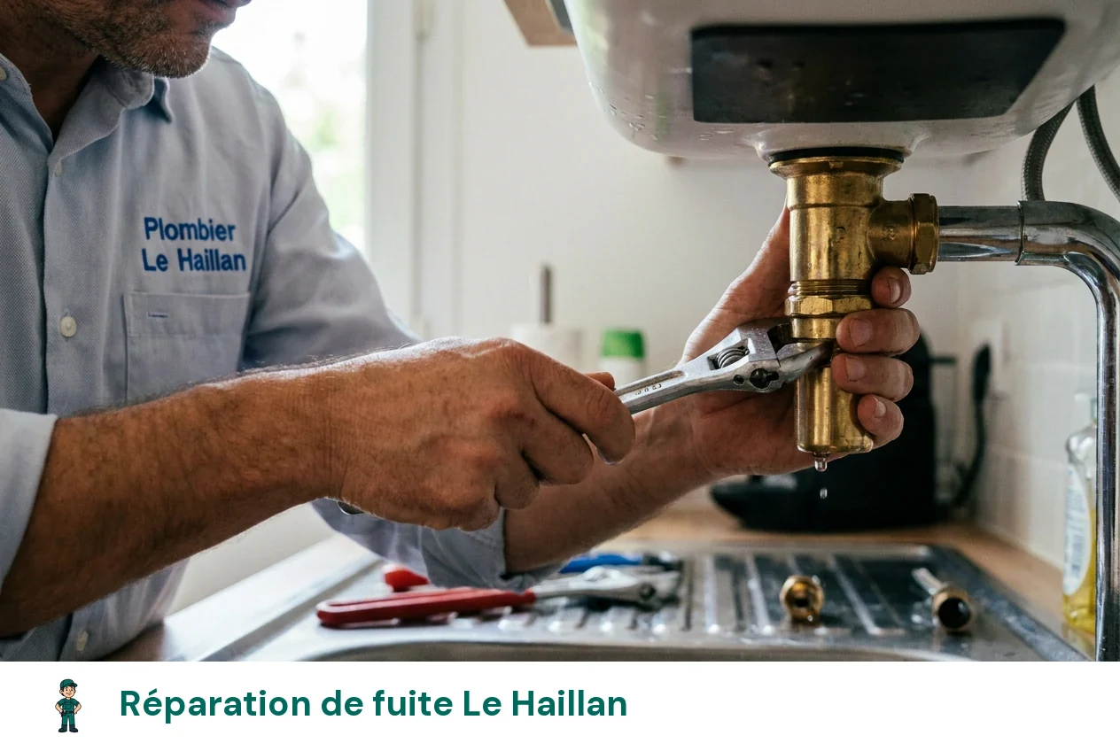 Réparation de fuite à Le Haillan